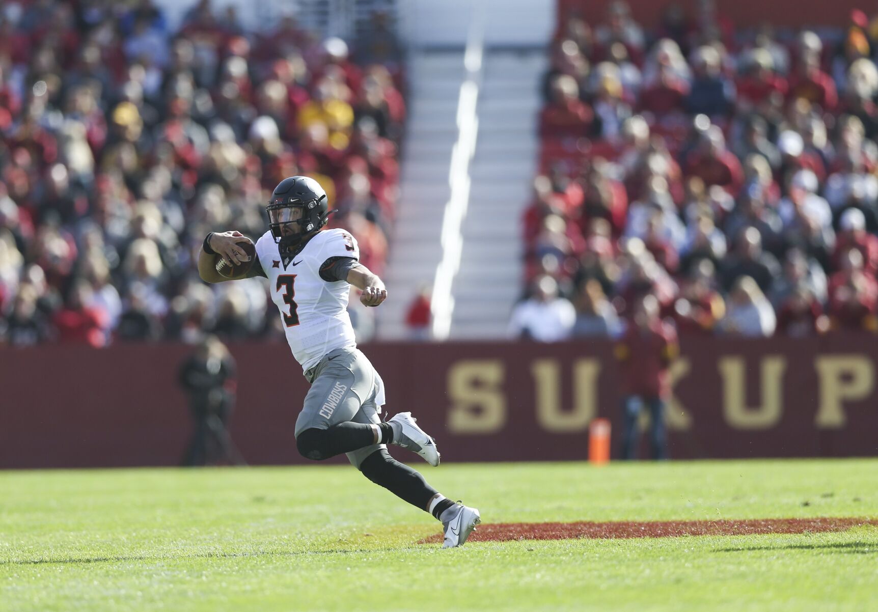 Oklahoma State plays at Iowa State University